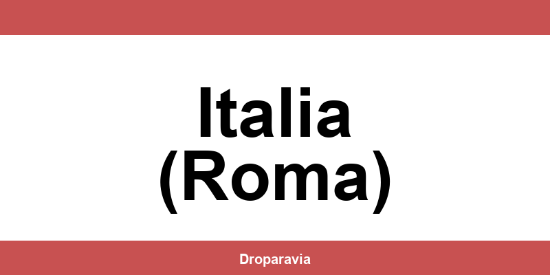 Número de teléfono oficina DPD situada en Italia (Roma)